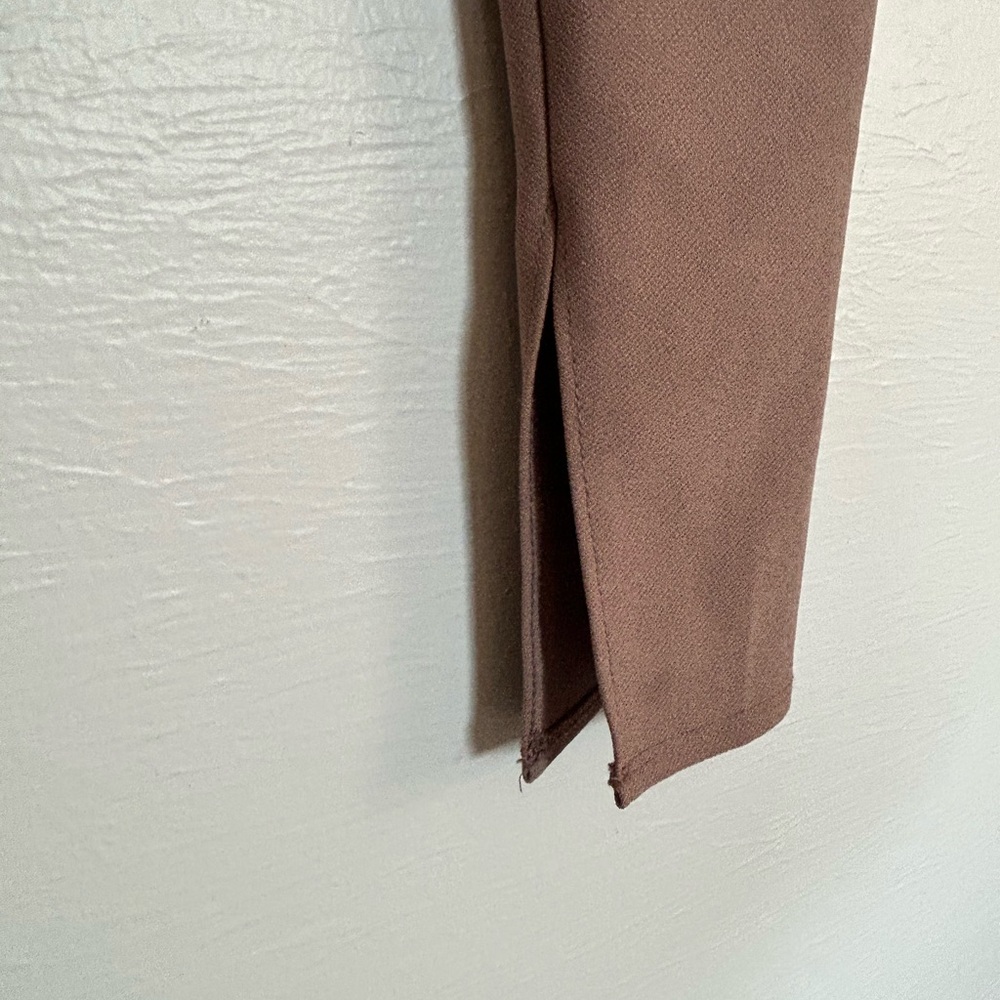 Abercrombie & Fitch brown cropped corset top long sleeve xs - Picture 6 of 6